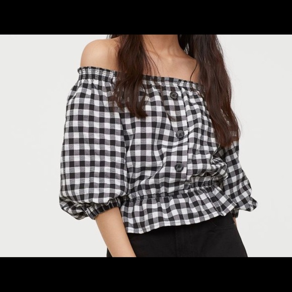 h&m off shoulder top - Picture 1 of 1
